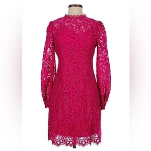 Kate Spade New York Size 00 Floral Lace Cocktail Dress EUC